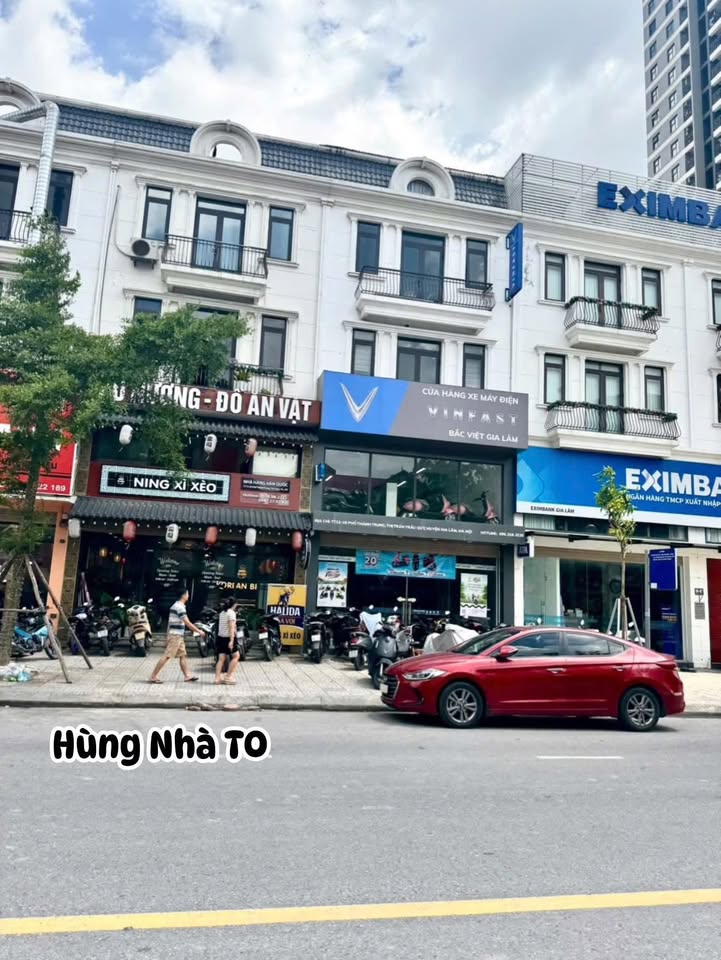 Shophouse Mặt phố Thành Trung, Gia Lâm – Kinh doanh sầm uất, Dòng tiền 70tr/tháng