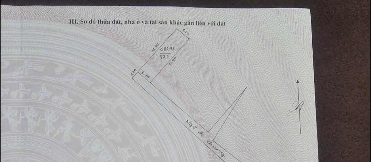 Đất thổ cư Ngũ Hiệp Thanh Trì 38m² 4 tỷ - Sổ đỏ chính chủ
