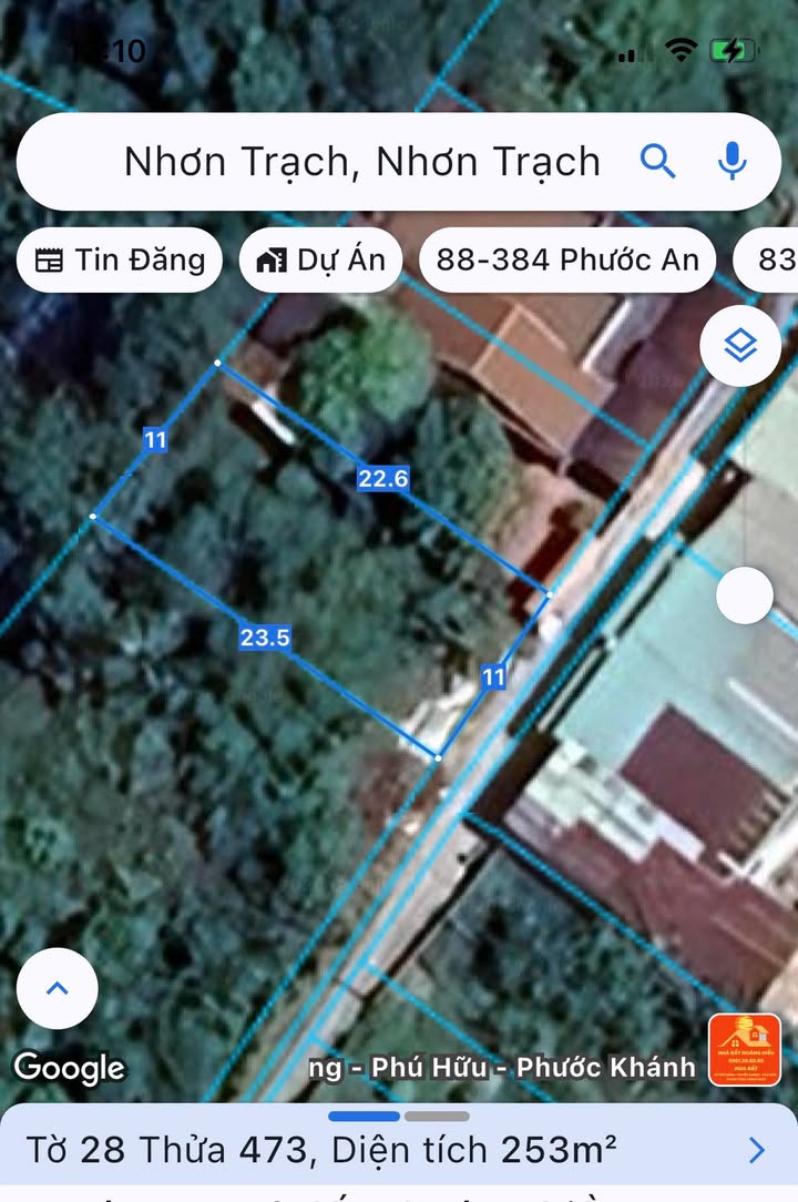 Nhà 253m² Lý Thái Tổ, Nhơn Trạch - Sổ Riêng Full Thổ Cư, Giá 4.1 Tỷ