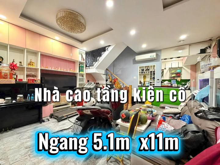 Nhà Phố 5 Tầng 56m² Hoàng Văn Thụ, Phú Nhuận - Ngang 5.1m, Ô tô Vào Nhà 15.6 Tỷ