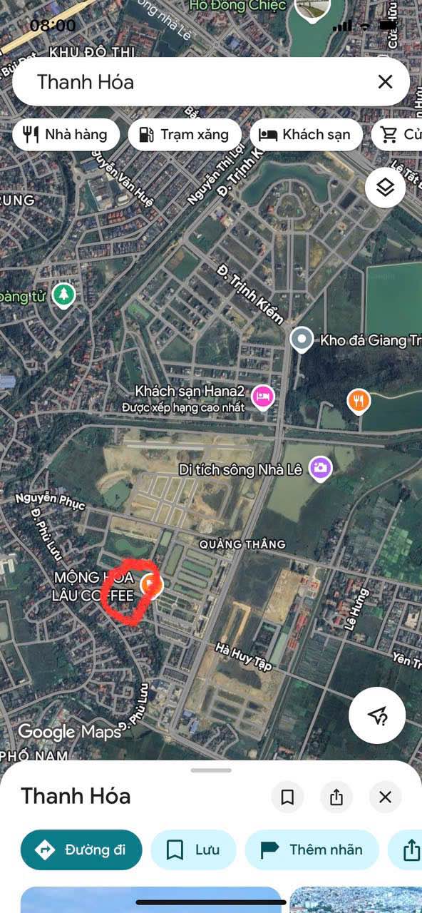 Đất Nền KĐT Xuân Hưng - Thanh Hóa 81m² - Hướng Tây Nam - Sổ Hồng