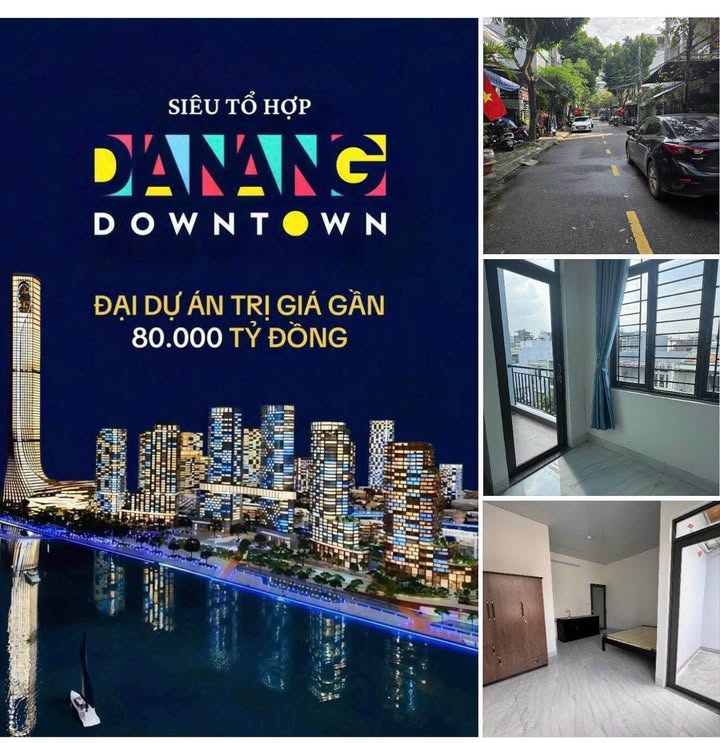 Bán gấp căn hộ 75m² mặt tiền Hưng Hoá, Đà Nẵng - Dòng tiền 45tr/tháng