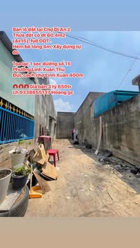 Đất nền Linh Xuân Thủ Đức 60.4m² - Sổ đỏ sẵn, xây tự do