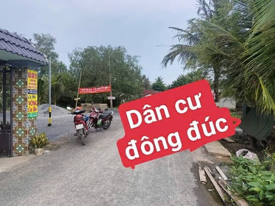 Đất nền Vĩnh Long 175m² - Dân cư đông đúc, giá chỉ 155 triệu