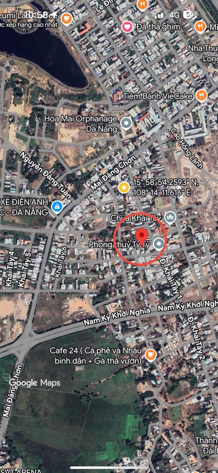 Đất Khái Tây 1 Ngũ Hành Sơn 90m² 2,95 tỷ - Sổ đỏ chính chủ