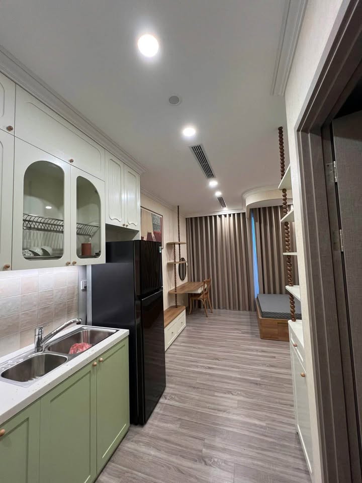 Cho thuê Studio Ecopark 6.5 triệu/tháng - Tầng cao, view sông thoáng