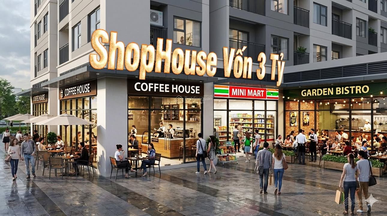 Shophouse Mặt Sảnh - Hồ Trung Tâm Vinhomes Ocean Park 1 - 75m² - 70 Triệu/Tháng