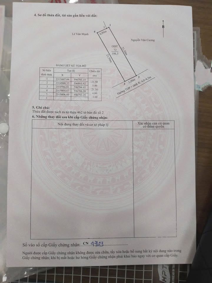 Đất nền Thủy Đường 106m² - Sổ đỏ chính chủ, gần Vlasta Văn Phú