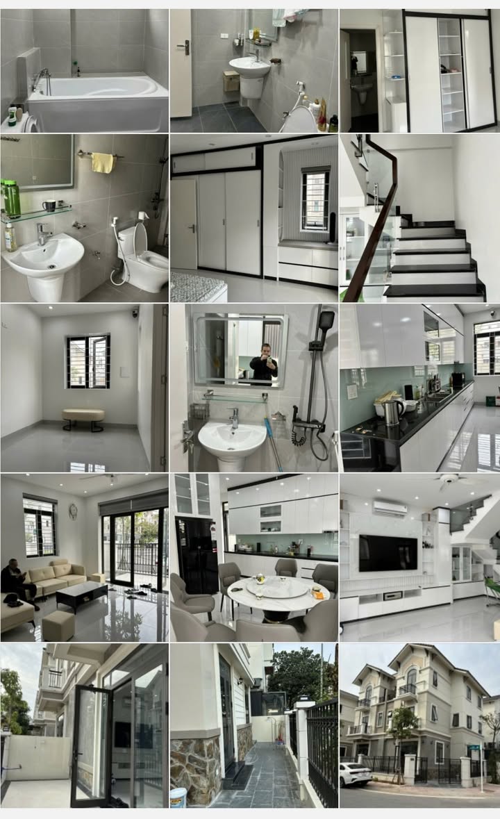 Cho thuê Biệt thự góc Centa Garden, Bắc Ninh - 4PN, 22tr/tháng