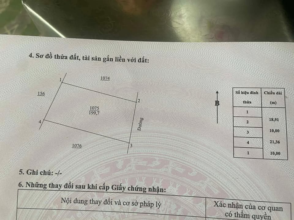 Đất Nền Nam Đàn 210m² - Sổ Hồng Thổ Cư, Đường 12m - Giá 1 Tỷ