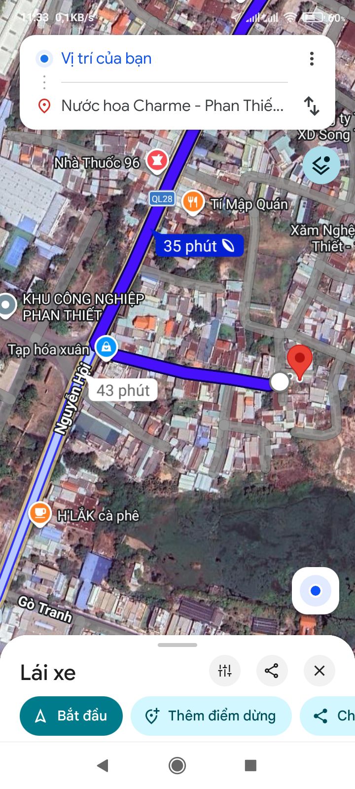 Đất Nền Phan Thiết 100m² - Sát KCN, Mặt Đường Bê Tông - 1.1 Tỷ/Lô