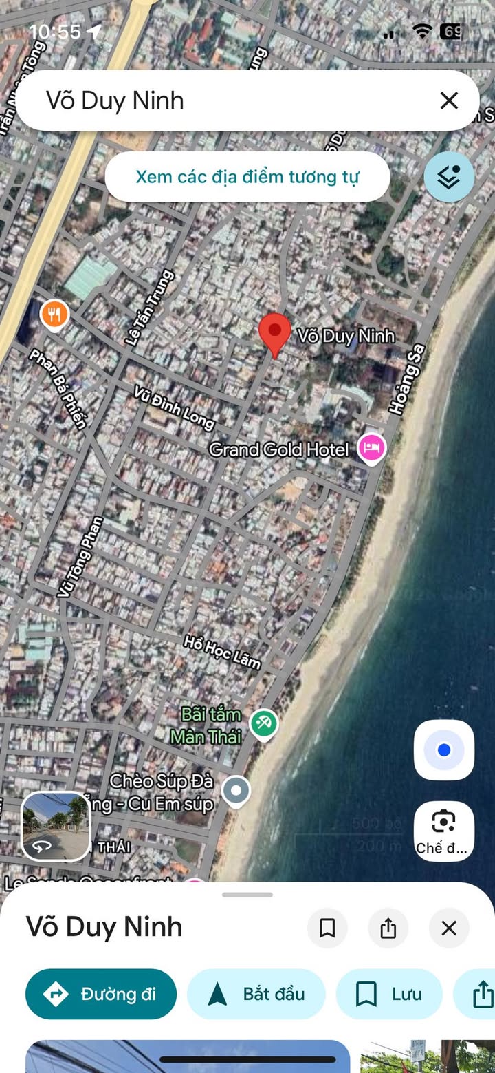 Đất Mặt Tiền Võ Duy Ninh Sơn Trà 254m² - Kinh Doanh Khách Sạn, Villa