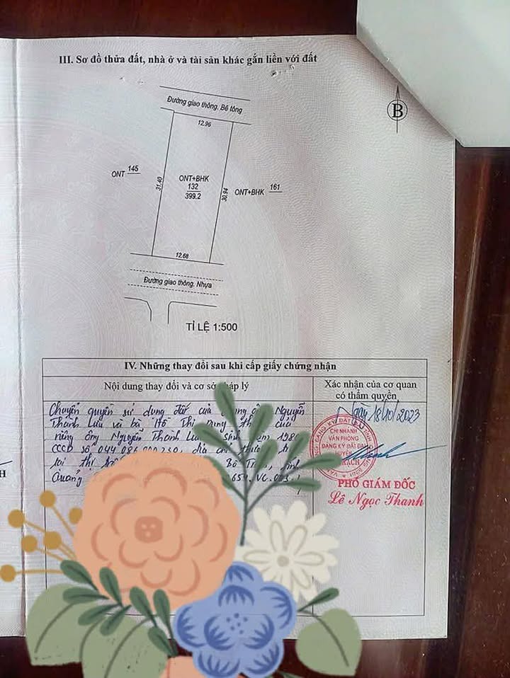 Đất Nền Trung Trạch Bố Trạch 398m² - 2 Mặt Tiền, Kinh Doanh Sinh Lời