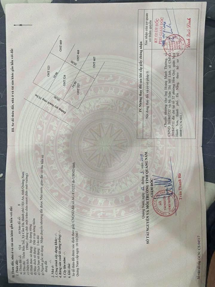 Đất Nền Hội An 200m² - Mặt Tiền 10.5m - Giá Tốt Đầu Tư