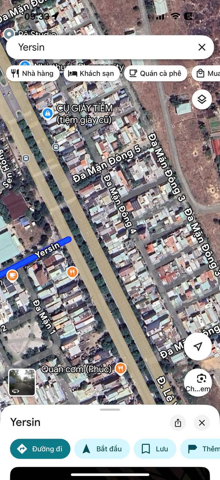 Bán đất trục Yersin Ngũ Hành Sơn 100m² - Giá nhỉnh 7 tỷ, sẵn sàng xây nhà