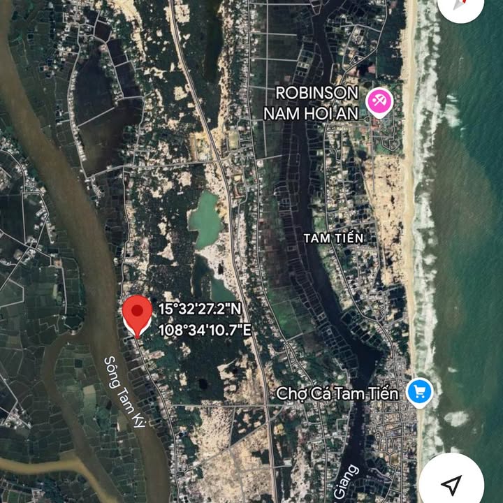 Đất nền 180m² View Sông Tam Kỳ, Đà Nẵng - Giá 3.8 Triệu/m²