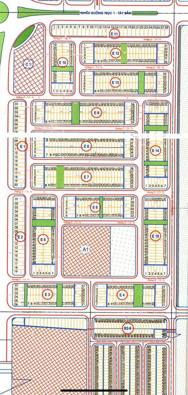 Đất nền Khu E Kim Long Đà Nẵng 100m² - Sát góc ngã tư, giá 7.15 tỷ