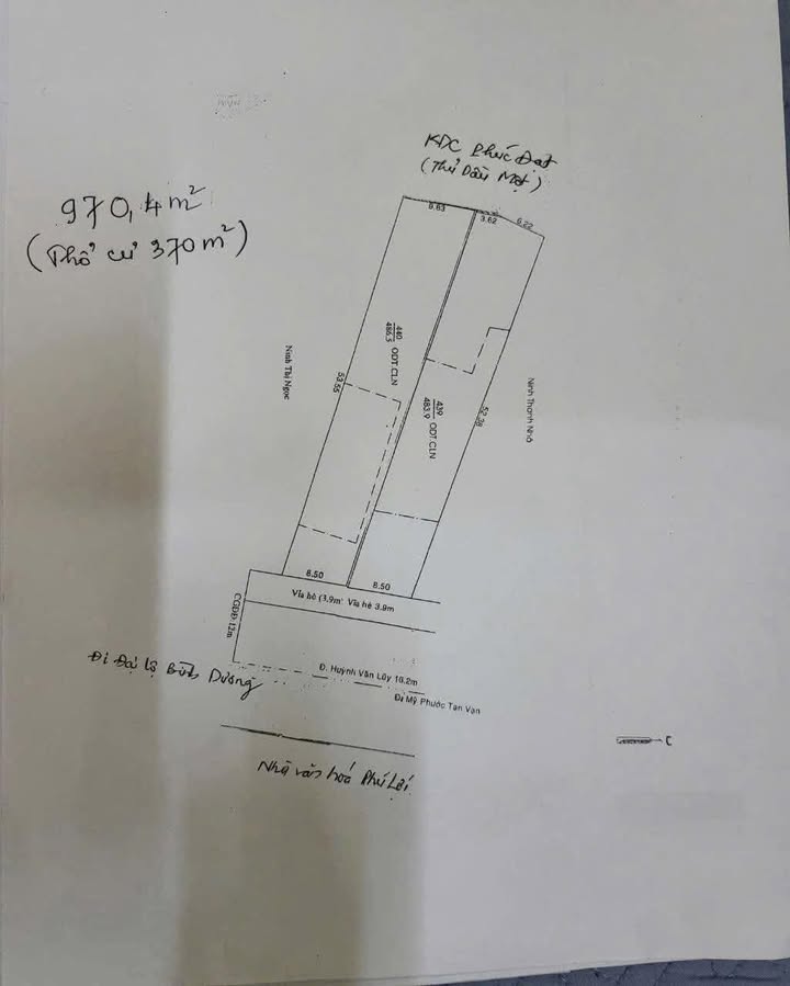 Nhà mặt tiền Huỳnh Văn Lũy 52 tỷ - Mặt tiền kinh doanh