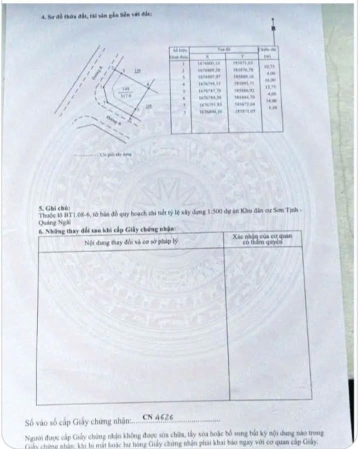 Bán Gấp Lô Góc Biệt Thự KDC 577 Quảng Ngãi 317m² - Giá Rẻ 3.5 Tỷ