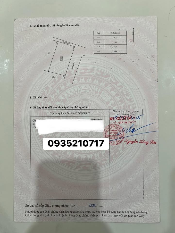 Bán Đất Lô Góc Hẻm Trần Phú, Quảng Ngãi - 62m² Giá 890 Triệu