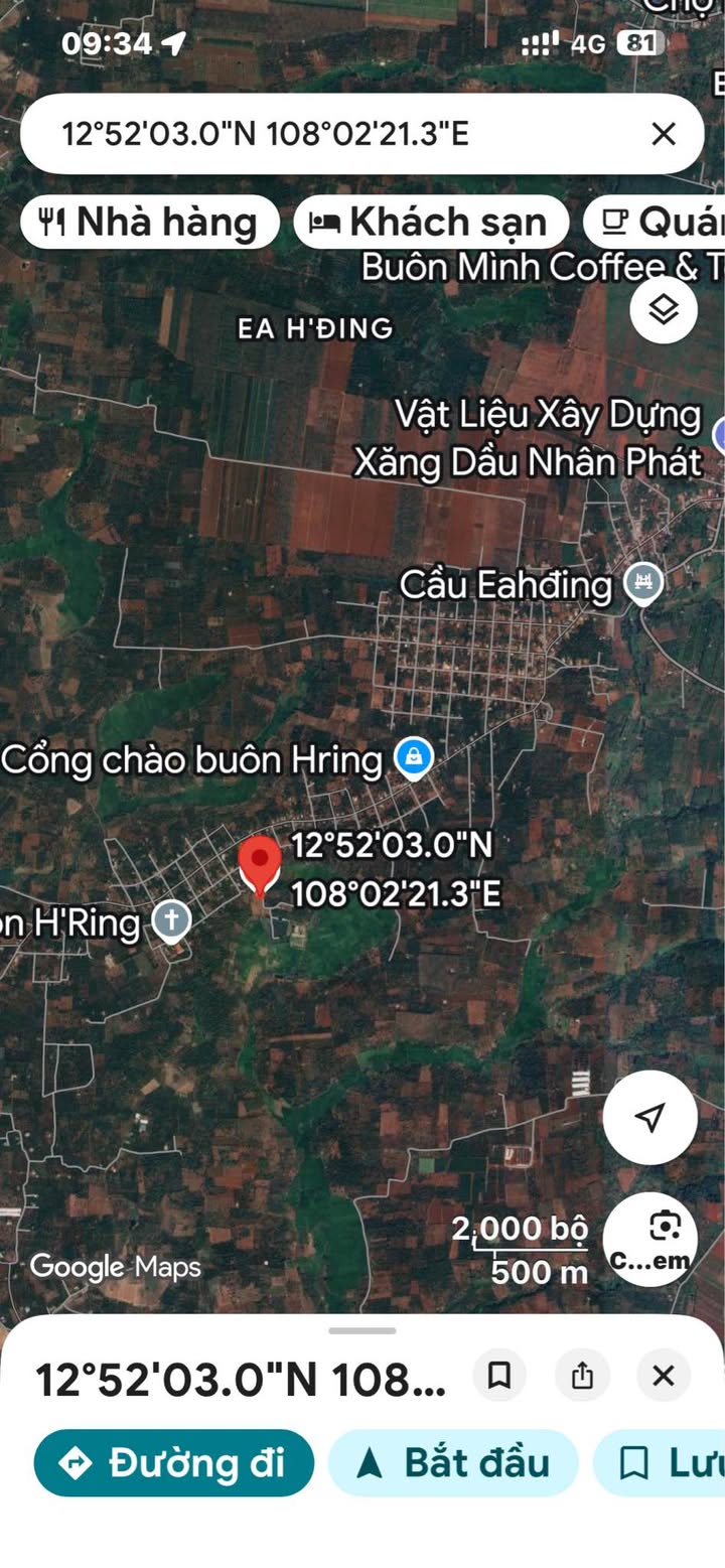 Đất nền Cư M'gar 540m² - Giá chỉ 395 triệu, sổ đỏ thổ cư