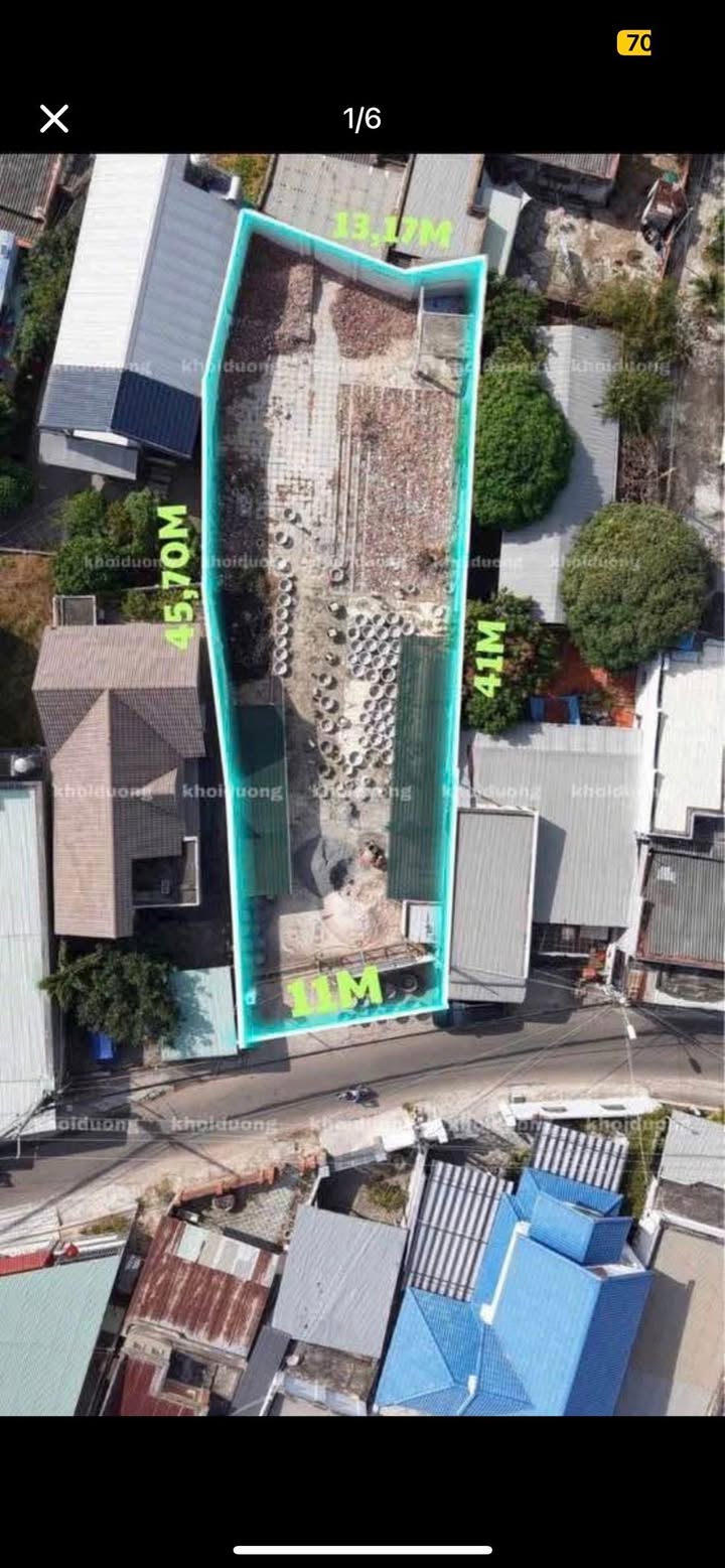 Đất Vườn Mặt Tiền Hàn Mặc Tử, Phan Thiết 529m² - Giá 7 Tỷ