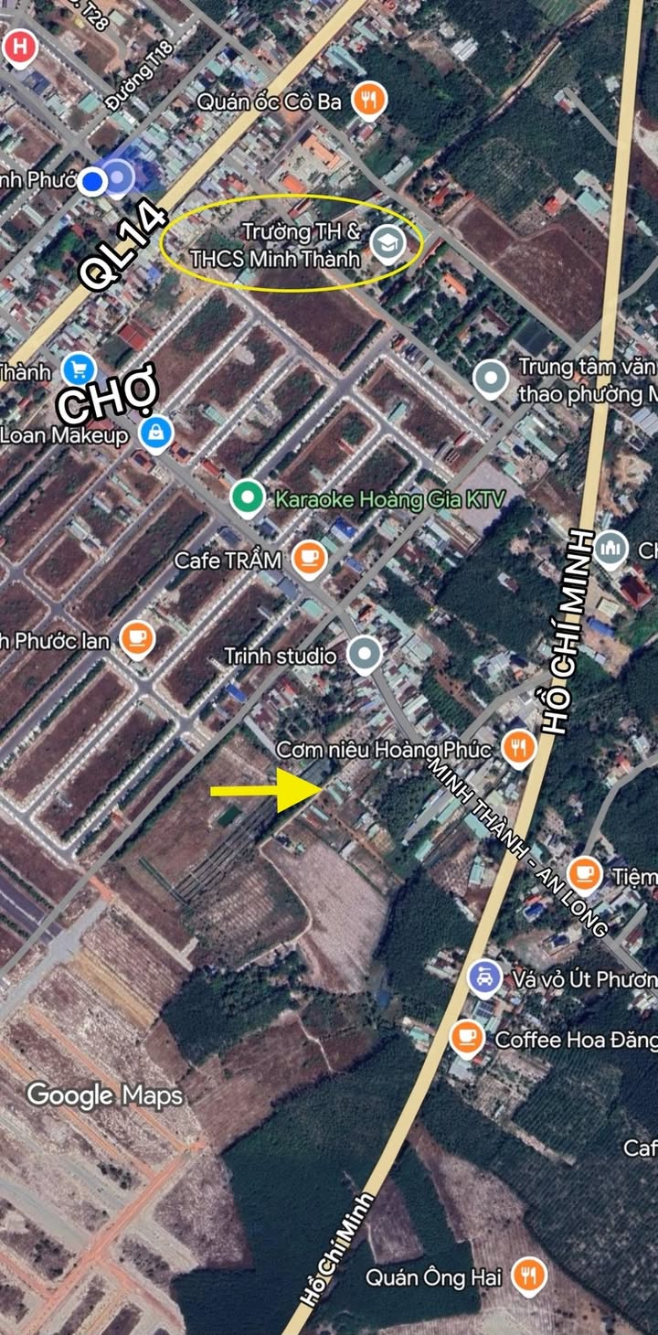 Đất Nền Chơn Thành 100m² - Sổ Đỏ Sẵn Sàng, Giá Tốt