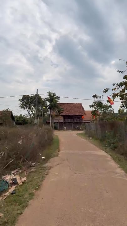 Đất Vườn Đắk Lắk 1200m² Tặng Nhà Gỗ Căm Xe - Sẵn Sàng Nghỉ Dưỡng