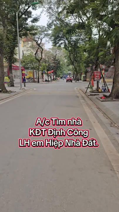 Bán Đất Lô Góc KĐT Định Công, Hoàng Mai 85m² - Kinh Doanh Sầm Uất