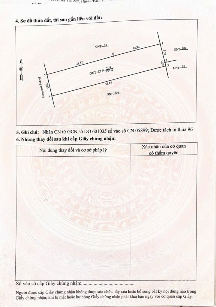 Bán đất tặng nhà cấp 4 Hợp Thắng, Triệu Sơn 254m² - Sẵn sàng an cư