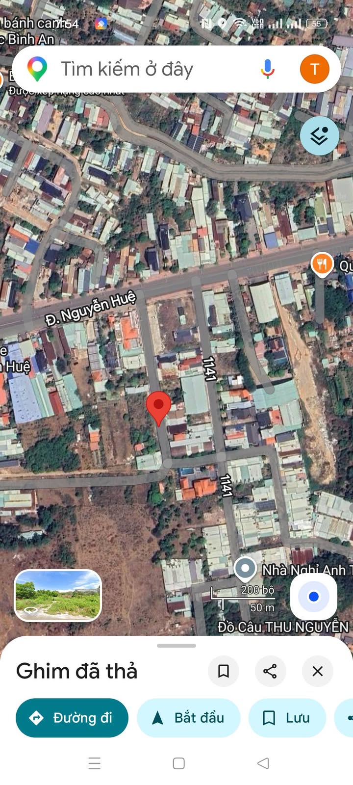 Đất Nền Mặt Tiền Nguyễn Huệ, Đồng Xoài - 6x23m - 1.5 Tỷ/Lô