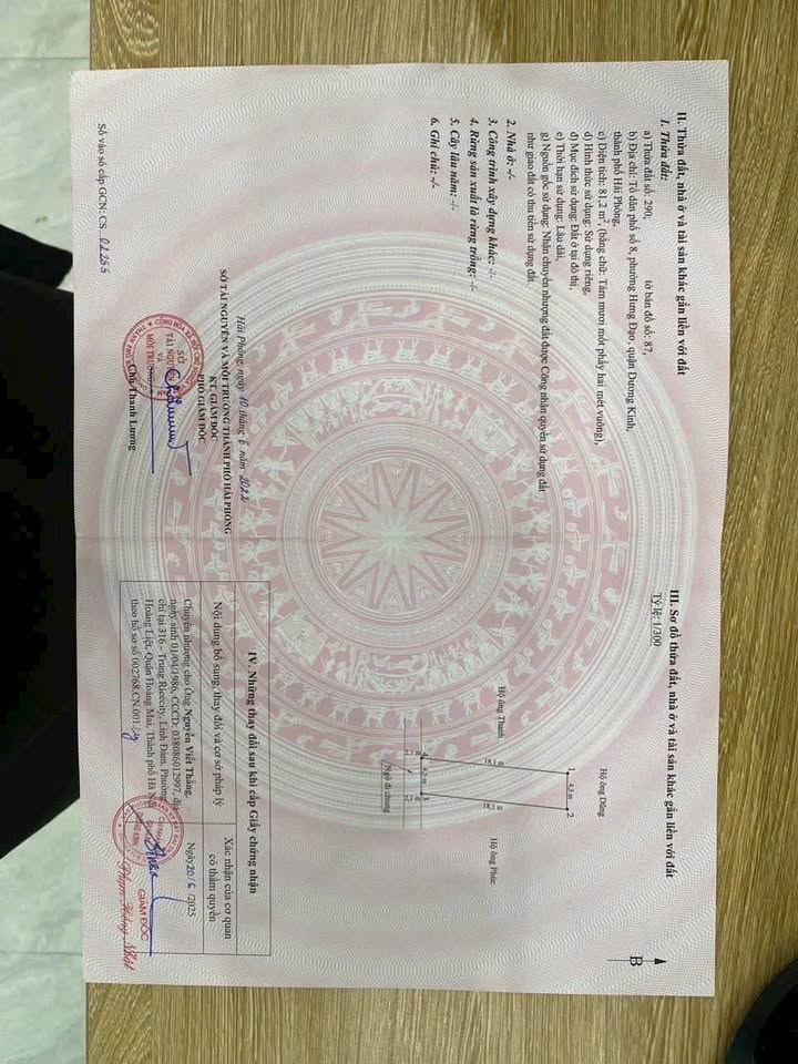 Bán Đất Dương Kinh Hải Phòng 81m² Hướng Nam - Ngõ Ô Tô Sẵn Sàng Xây Nhà