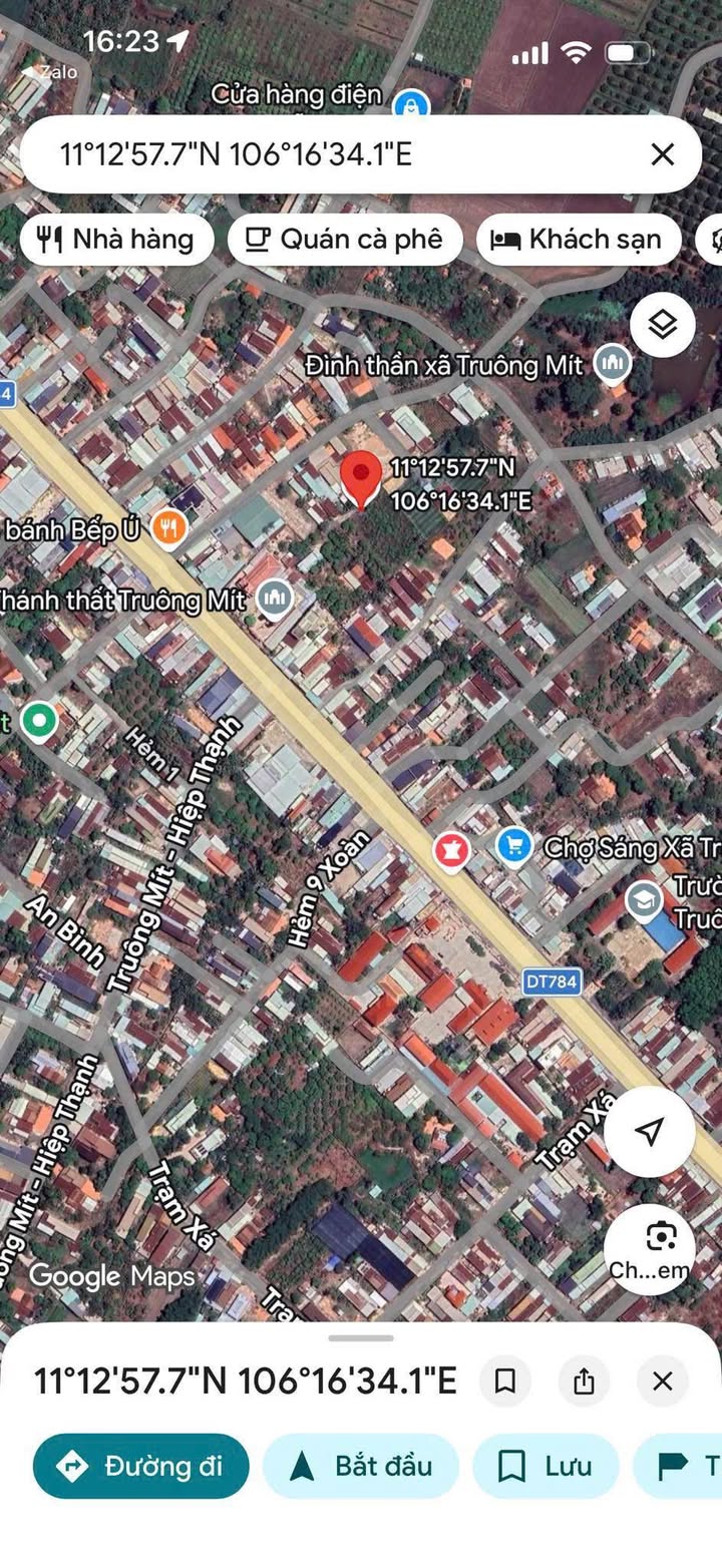 Bán đất Xã Truông Mít, Dương Minh Châu - 235m² giá chỉ 3xx triệu