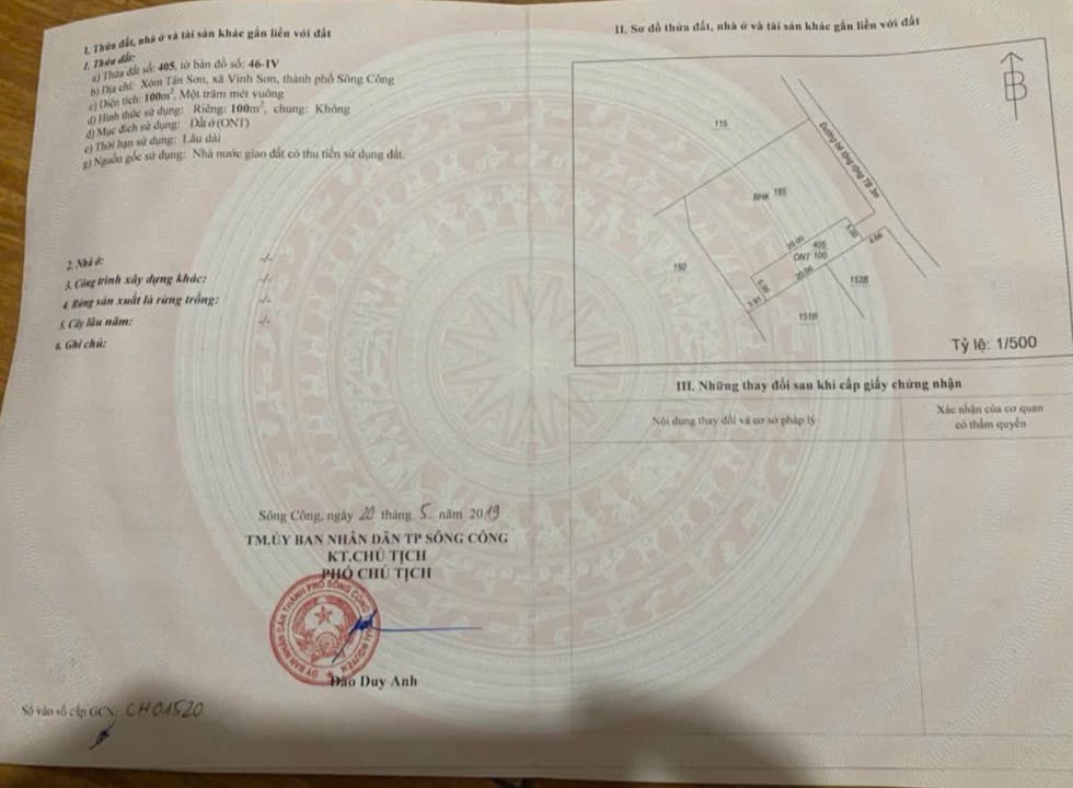 Nhà Vườn 688m² Sông Công - Giá 1 Tỷ xxx - Sẵn Sàng An Cư