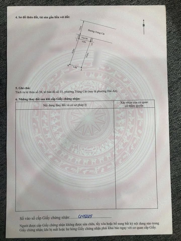 Đất Mặt Đường Tràng Cát, Hải Phòng - 83.7m² - 4.2 Tỷ - Kinh Doanh/An Cư