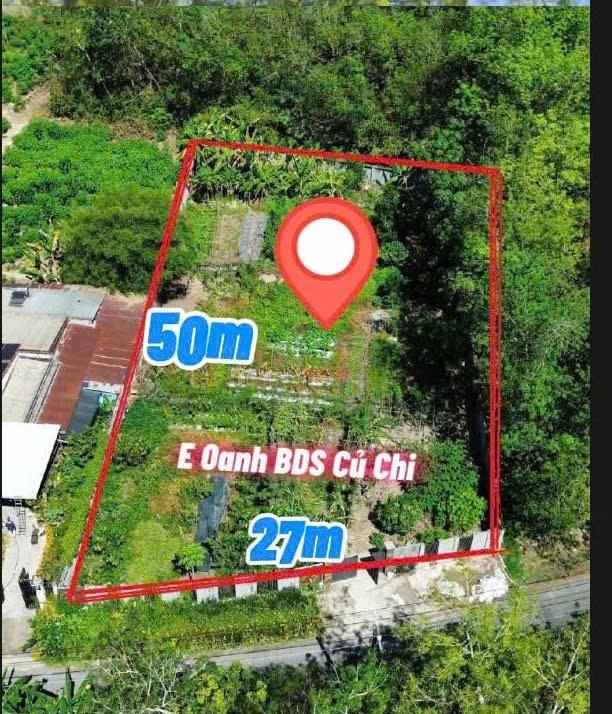 Đất Vàng An Nhơn Tây, Củ Chi - 1400m² Mặt Tiền Đường Thông, Giá 5.5 Tỷ