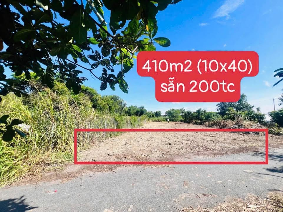 Đất nền Thị trấn Đất Đỏ 410m² 1.3 tỷ - Tiềm năng tăng giá cực lớn!