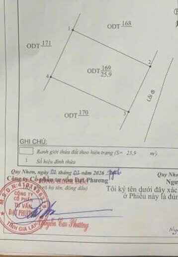 Nhà cấp 4 26m² Bùi Xuân Phái, Quy Nhơn - Giá 1.33 Tỷ, Hẻm Rộng