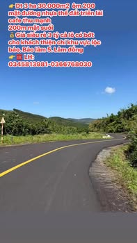 Bán Gấp Trang Trại 30.000m² Mặt Tiền Suối, Lộc Bảo, Bảo Lâm - Giá Đầu Tư 3 Tỷ