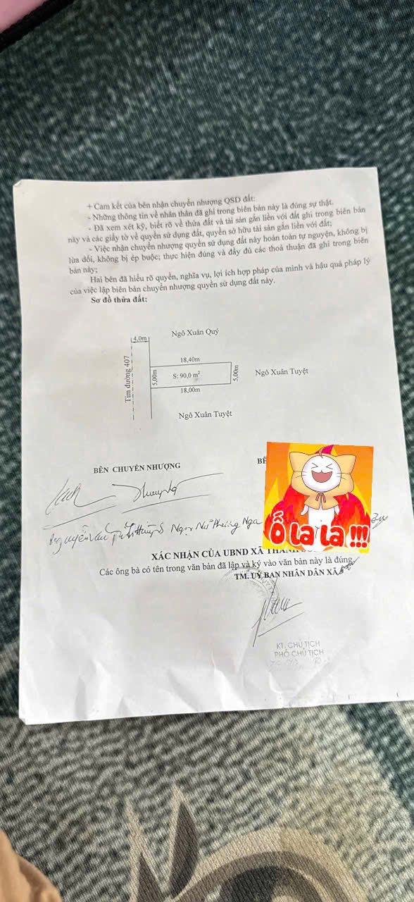 Đất nền Thanh Sơn Kiến Thụy 90m² 2,1 tỷ - Sổ đỏ chính chủ