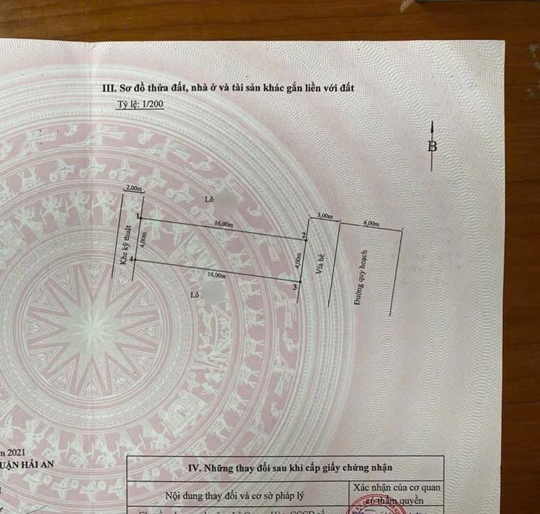 Đất TĐC Điểm 3 Hải Phòng 64m² - Hướng Đông Nam, Giá Tốt