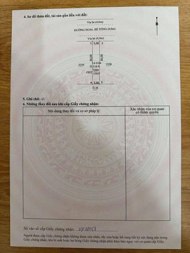 Đất nền Mỹ Phước 3 300m² giá 3.2 tỷ - Sổ đỏ chính chủ