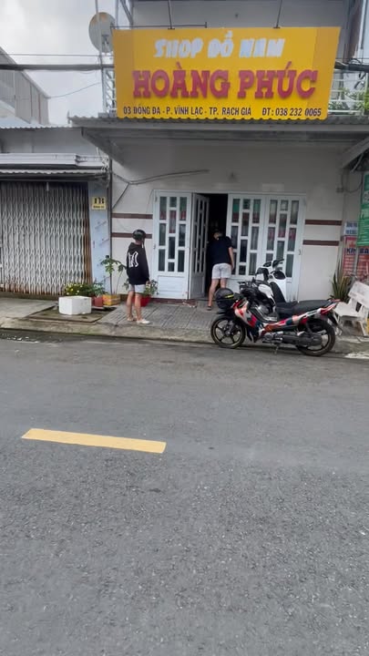 Nhà mặt tiền Đống Đa Rạch Giá 45m2 1,75 tỷ - Đường lớn sầm uất