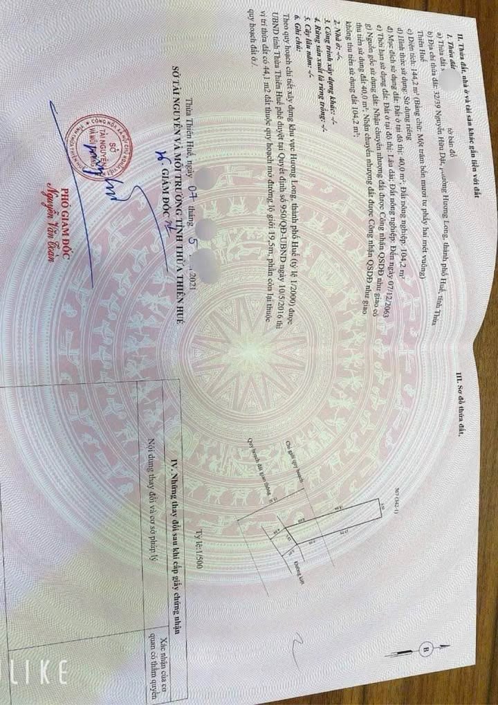 Bán Đất Nền Huế 154.9m² Kiệt Nguyễn Hữu Dật - Sổ Hồng Sẵn Sàng