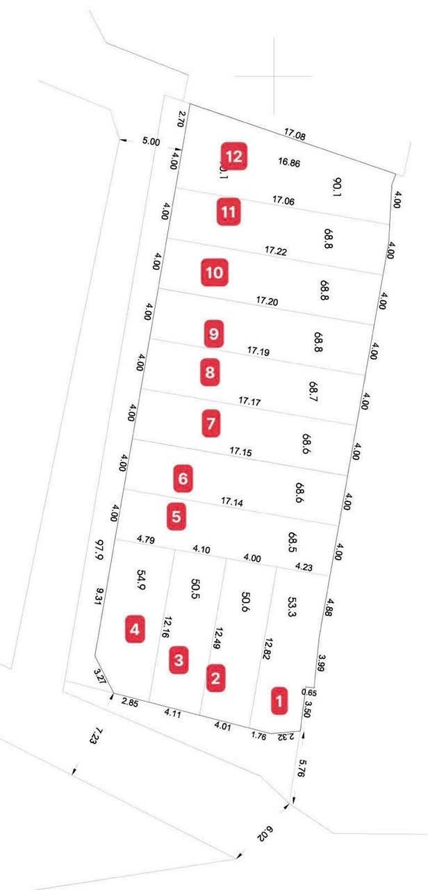 Đất Nền TP. Thủ Đức - 12 Nền Đẹp, Sổ Đỏ Sẵn, Giá Tốt