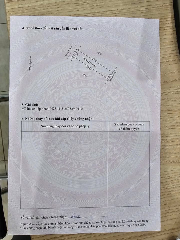 Bán Đất Mặt Tiền Đường Contrexim, Bắc Ninh - 128.6m² - Sổ Đỏ Full Thổ Cư