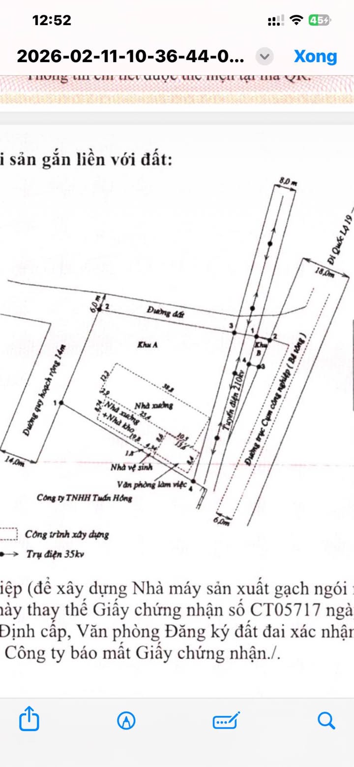 Bán Gấp Nhà Xưởng 2500m² KCN Phú An, Bình Định - Có Nhà Ở Kiên Cố