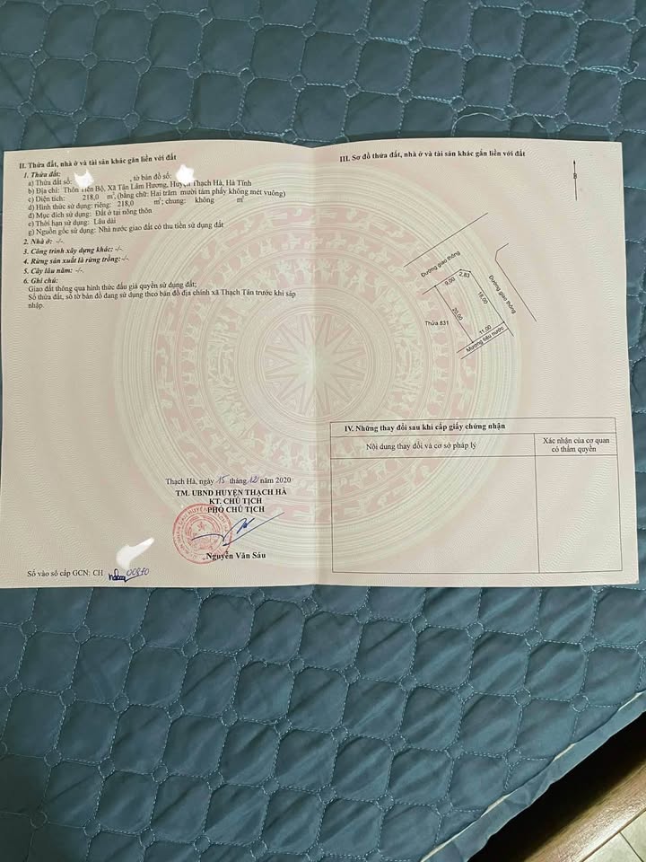 Đất 2 Mặt Tiền TDP Tiến Bộ, Hồng Lĩnh - 218m² Giá 1.2 Tỷ, Kinh Doanh Đa Ngành