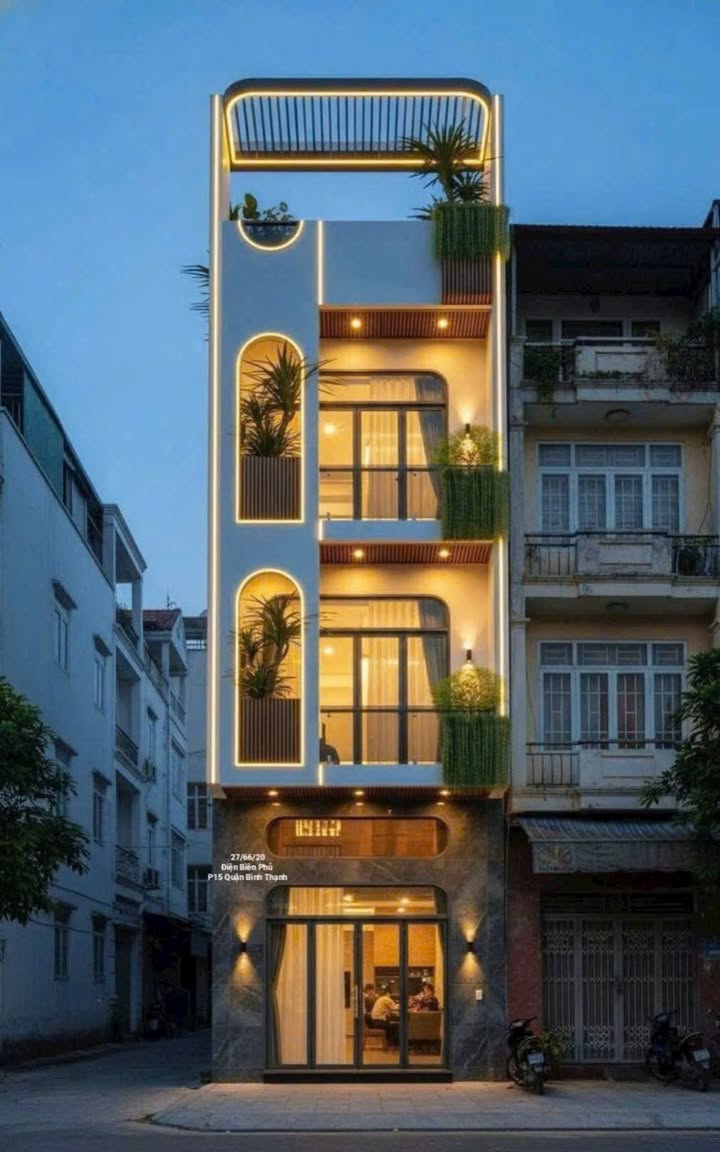 Nhà 5 Tầng Full Nội Thất HXH P.15 Bình Thạnh - Sổ Vuông Vọt 28m²