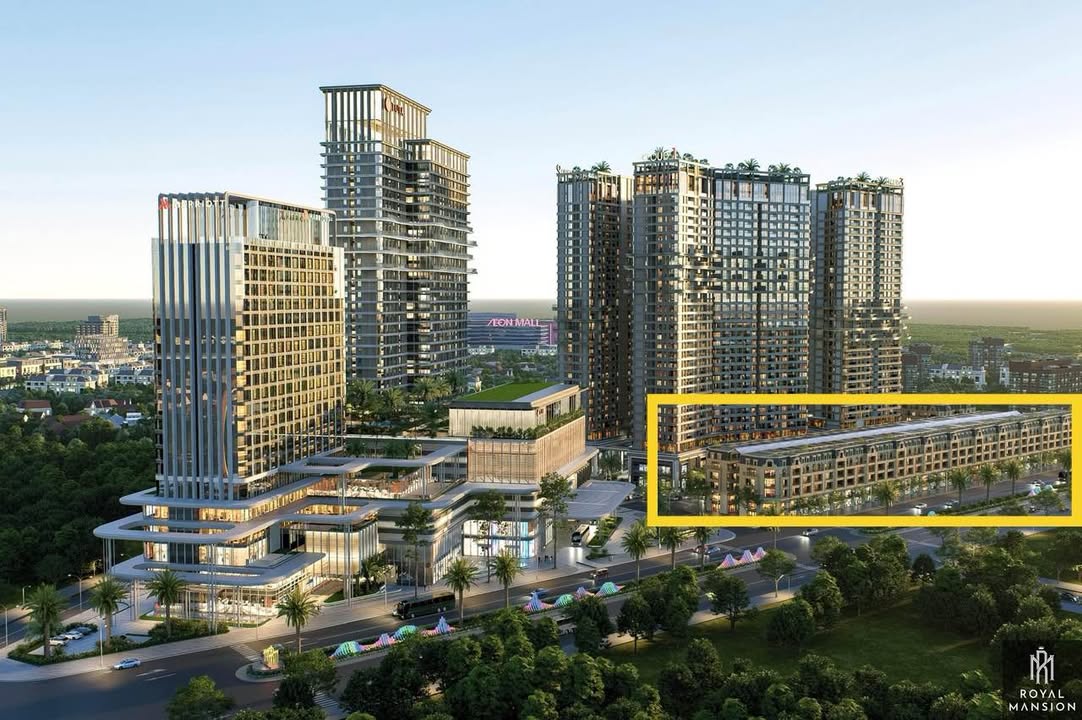 Shophouse A1 Royal Mansion Bắc Ninh - 425m² Kinh doanh Đắc Lợi